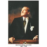 Atatürk Posteri Çerçevesiz (35*50)